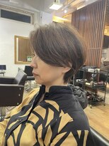 ハーツ(Heart's) 白髪ぼかし/イメチェンヘアスタイル/前髪カタログ/ショートボブ