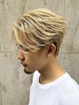 オーシャントーキョー サニー 原宿(OCEAN TOKYO Sunny)&nbsp;フェザーパーマハイトーンカラーセンターパートフェザーショート