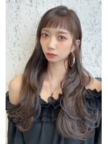 ファイン 三笠店(Fine)&nbsp;大人美人オン眉オリーブブラウン韓国風巻きモテ髪