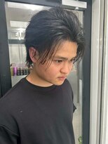 キング 楠葉店(K!ng) ホワイトメッシュ/ツイスト/ツイスパ/パーマ/メンズ/眉毛