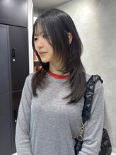 シャルムバイケンジ(Charm.by KENJE) 【 韓国/ハッシュ 】ロングレイヤー/ハッシュレイヤー/レイヤー