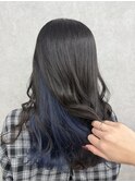 ブリーチ１回サファイアブルーカラー♪♪