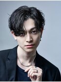 メンズ韓国ヘア カルマパーマ シャドウパーマ ダウンパーマ
