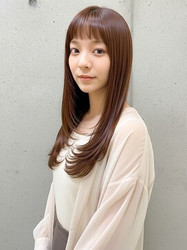 ニューヨークニューヨーク 寝屋川店(NYNY) ココアブラウン/ブルーブラック/レイヤーカット/ロングヘア