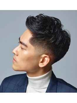 コトノハ 新屋敷町店(kotonoha)の写真/【若々しく清潔感の溢れるメンズstyleはお任せ◎】働く男性に魅力を一層UP〈理容室〉大元駅