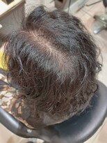 ミック ヘアアンドメイクアップ 高田店(miq Hair&Make up)&nbsp;ヘナカラー/ヘナ染め/白髪染め/ダークブラウン