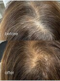 30代40代50代◎白髪染めリタッチカラーミディアムヘア西新井
