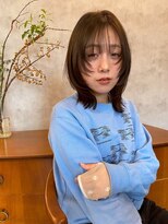 ブラウヘアアンドケア(care)&nbsp;フロントサイドアクセントレイヤー