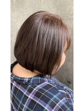 松本平太郎美容室 大宮店 イノアカラー(ブルー)+カット20代/30代/40代