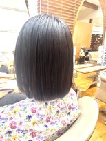 カッツ 神辺店(CUT S) ストレートぱっつんボブ