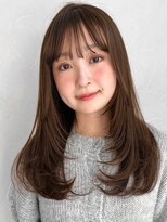 アグノス 青山(Agnos) 斜めバング20代30代40代◎デジタルパーマセミディワンカール