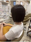 まとまる大人ボブ×ココアブラウン　八戸