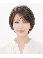 ツミカヘアーサロン(TSUMICA hair salon) 30代40代50代小顔ひし形ショートボブ