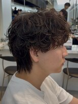 フィフスパーク(fifth PARK)&nbsp;無造作シャドウパーマのマッシュスタイル◎