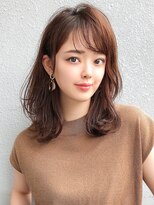 エイミーバイアフロートザガーデン 浦和店(amie by afloat the garden) ふんわりミディアムレイヤー/ハッシュカット【浦和】