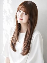 エアー 池袋(AIR)&nbsp;髪質改善ツヤ感ストレート！顔まわりレイヤーで小顔ロング
