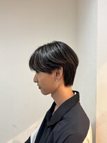 ベンジー 金山店(benji) 【20代~30代におすすめ】メンズハイライト×センターパート