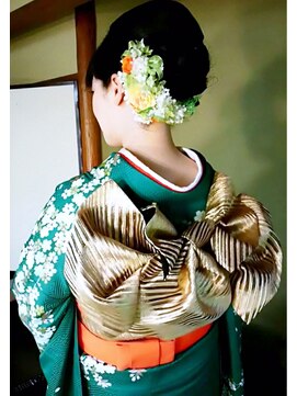 デコ(DECO) ブライダルメニュー　ヘアセット、メイク、着付け