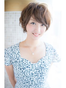 リュドール 栄(Rue D’or) ゆるふわ大人かわいいマッシュバングショートby水谷