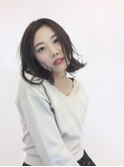 【morio鶴瀬】外ハネ黒髪ボブ