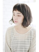 サフリック ヘアアンドビューティー スパ(safric hair&beauty spa) 20代30代40代　ゆるカールショートバング【烏丸】＃501