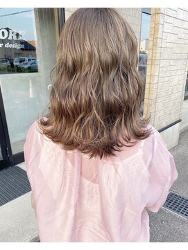 フィオーレ ヘアデザイン(FIORE hair design) 透明感カラー/アッシュベージュ