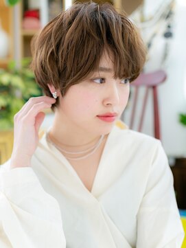 カバーヘアアンドスパ ブリス 浦和(COVER HAIR&SPA bliss) ★ニュアンスカラーハイライトショートウルフ20代30代40代★7