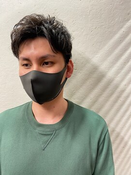 イナバ(Hair Life INABA) 王道アップバングスタイル