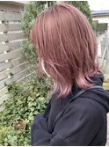 くすみピンク
