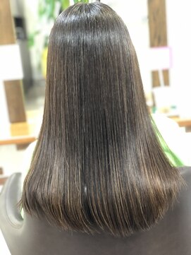 美容室 カノン(Kanon) 白髪染めしてても、ツヤツヤさらさらー♪