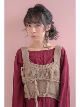 メルク(merc.) ざっくりラフに♪ヘアアレンジ♪【merc.松下】