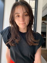 フランチェスカ(Francesca)&nbsp;スキバサミを使わないミディアムロング/韓国風レイヤーカット