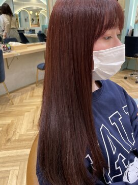 ロンドプランタン 恵比寿(Lond Printemps) ＊石垣　ブリーチなし/ピンクブラウン