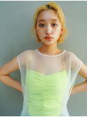 ベビーバング/耳掛けショート/デザインカラー/髪質改善/20代
