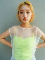 カンナ(Canna)&nbsp;ベビーバング/耳掛けショート/デザインカラー/髪質改善/20代