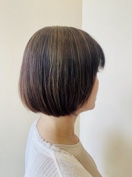 ジャストビューティサンク 上大岡(Just Beauty CiNQ) 白髪ぼかしハイライト