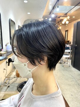 エトネ ヘアーサロン 仙台駅前(eTONe hair salon) 20代 30代 ハンサムショート