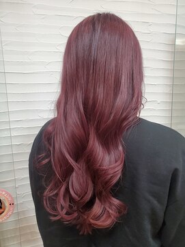 クール ヘアリズム 上田店(COOL Hair rhythm) カシスピンク