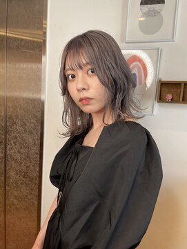 エクリ 麻布十番(equri) ボブ×暗めグレージュ