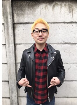 アストロ デザイン オブ ヘアー(ASTRO design of hair) ハイライト/ツーブロックマッシュ/束感/波巻き/高田馬場/七三分