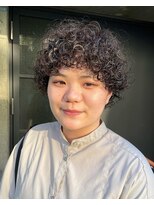 ナループロアオハナ(Nalu pu loa ohana)&nbsp;細かめハードパーマ/パーマ/プードルパーマ/ショートパーマ/原宿