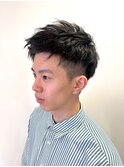 ツーブロックスタイル（ショートバージョン）