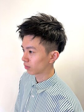 ハロオム(Halo homme) ツーブロックスタイル（ショートバージョン）
