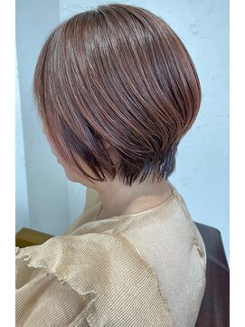 ハーツ(Heart's) ピンクベージュ×ショート