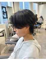 ユーフォリア 渋谷グランデ(Euphoria SHIBUYA GRANDE)&nbsp;刈り上げなし　韓国風メンズパーマ　毛流れパーマ