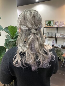 スタイル 茅ケ崎(STYLE) [風花]ハーフアップアレンジ /卒業式 結婚式