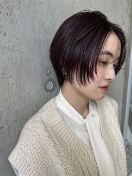 バロンフェム(baLon.fem) burgundy short