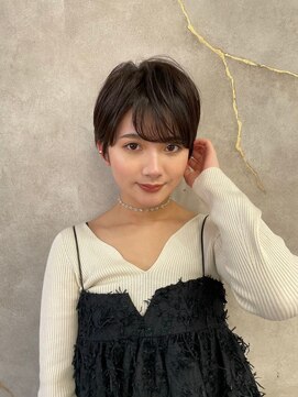 ロンドロゼ 池袋(Lond rose) イメチェン外ハネボブ美髪ワイドバング/ショートボブ髪質改善