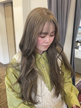 ヘアーアイスカルテット(HAIR ICI QUARTET) 透明感抜群♪ダブルカラーブリーチミルクティーベージュ