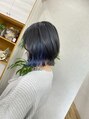 フリック(FLiC)&nbsp;くびれボブにイヤリングカラー♪